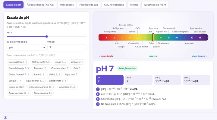 Simulador de Química do PISM III