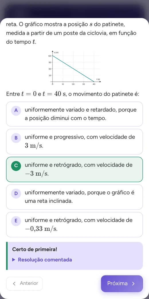 Treino Quarks com resposta certa
